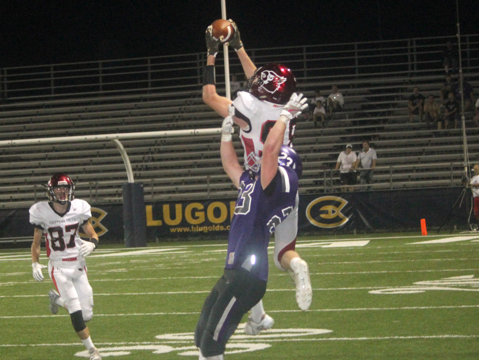 Chi-Hi football at Eau Claire Memorial 9-14-18